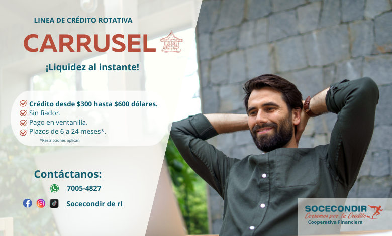 obtén tu crédito rotativo con nosotros
